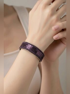 Royal purple bangles